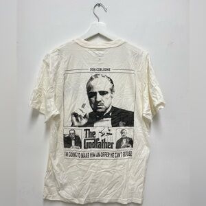 Hollister White Godfather Graphic Tee